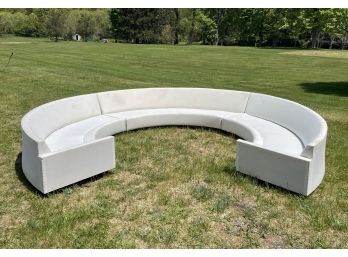 A Fabulous Mid Century Modern 'C' Form Sectional By Milo Baughman (AS IS)