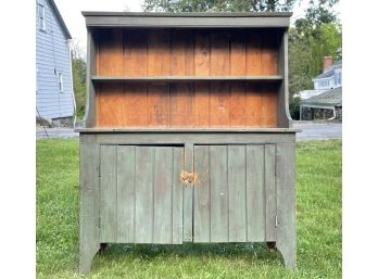 An Antique Pine Farmhouse Cabinet