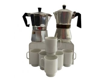 Per Alimenti Espresso Maker, Cups And BONUS Espresso Maker