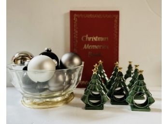 Christmas Collection: Ornaments, Napkin Rings, And More