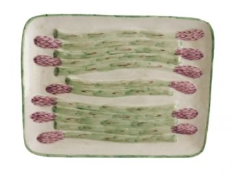 Asparagus Serving Plate Made In Portugal