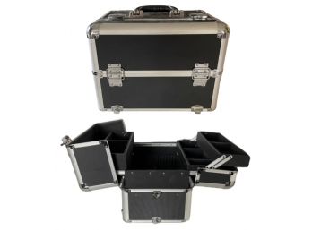 Fold-Out Carry-On Cosmetics Case
