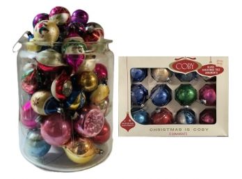Boxed And Loose Collection Of Christmas Ornaments