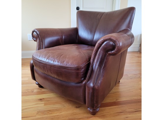 Leather Club Chair Lot 2