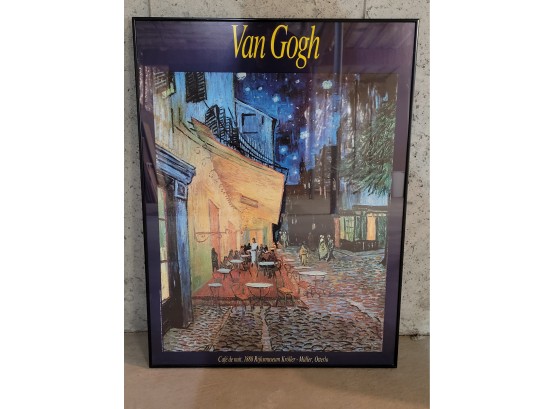 Framed Van Gough Poster