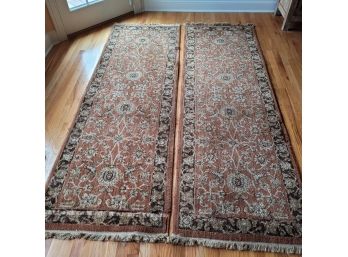 Two 2ft By 8ft Carpet Runners
