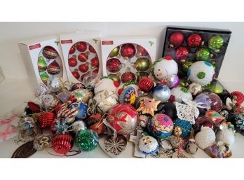Collection Of Christmas Tree Decorations