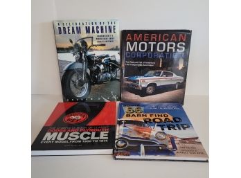 Car And Motorcycle Enthusiast Book Lot
