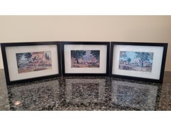 Hand Signed In Pencil Prints By B.e. Barriere