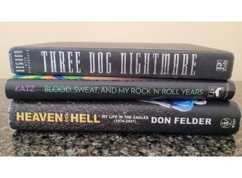 Rock Band Books Includes Katz,  Three Dog Nightmare And Don Fedler From The Eagles