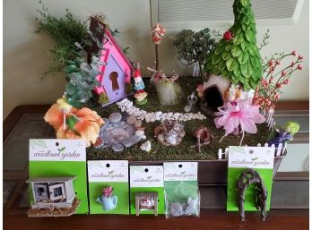 Adorable Fairy Garden With Accessories
