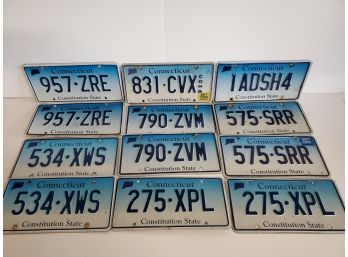 Ct License Plate Lot