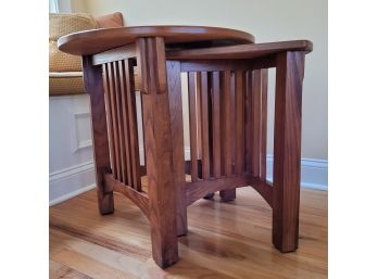 Nice Set Of Wooden Nesting Tables