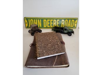 Man Cave/garage Decor With Note Books