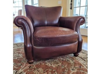Leather Club Chair Lot 1