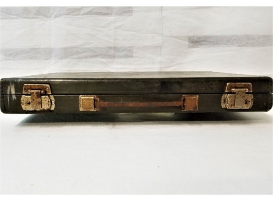 Vintage  Hard Shell Brown Briefcase