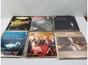 Thirty Two Vintage Classical Music Vinyl LP Records