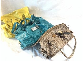 Three Women's Fashion Handbags - Nicole Miller