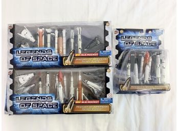 Three Legends Of Space Rocket Vehicle Sets
