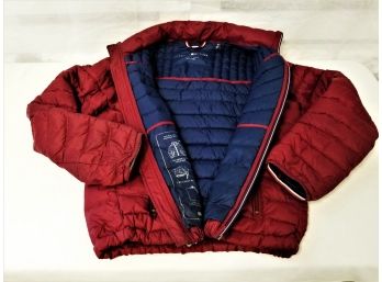 Men's Tommy Hilfiger Quilted Natural Down Packable Jacket Size Small