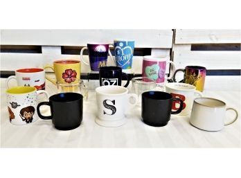 Great Selection Of 16 Coffee Mugs