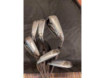 Set Of Six Used TaylorMade Golf Clubs