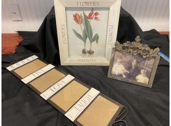 Set Of 3 Picture Frames.