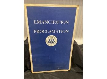 Emancipation Proclamation Washington Reprinted 1971