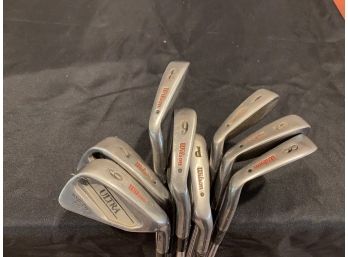 Wilson Set Of 8 Used Golf Clubs