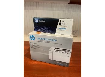 HP Laser Jet  Pro M102w Printer With  HP Jet Intelligence Sealed