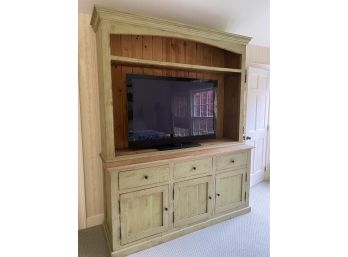 Reclaimed Wood Custom Media Center From Country Willow Bedford Hills NY (paid 3,300)