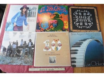 (E) Lot Of 6 LP Records