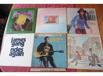 (D) Lot Of 6 LP Records