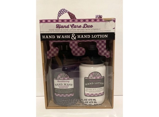 BAG Lavender Hand Wash & Lotion Gift Set