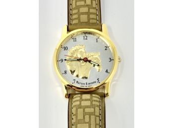 Nature Kingdom Horse Japanese Watch From The 1960s