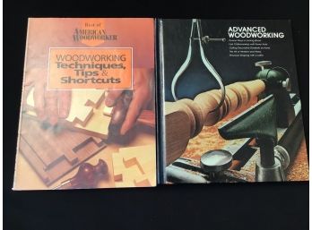 Lot Of 2 Woodworking Books Best Of American Woodworker