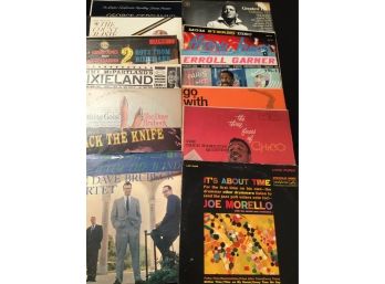 Lot Vintage LPs Mostly Jazz Swing Ella Brubeck Count Basie
