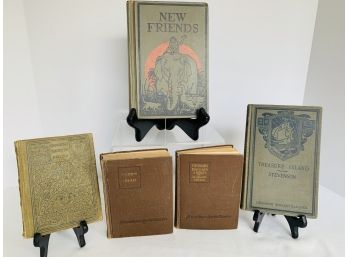 5 Antiquarian Books: 1910-1937 (see Description)