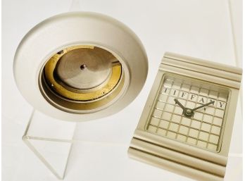 1989 Matteo Thun For Tiffany Desk Clock Dis Attached From Base 3' X 3.5' UNTESTED #2 ( READ Description)