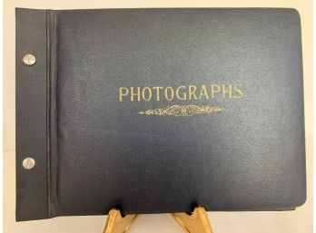 Collection Of Famous Autographs Within A Vintage Photograph Book- Ed Sullivan, Dean Martin, Jerry Lewis, More