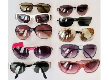 Lot # 4 Mixed Vintage & Newer Sunglasses - Read Description For Designer Names