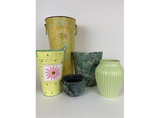 Collection Of Flower Pots