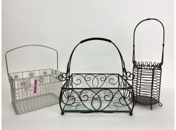 Collection Of Wire Caddies