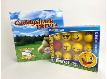 Caddyshack Trivia And Emoji Golf Balls