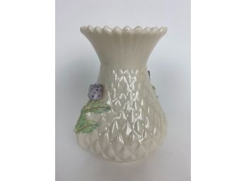 Vintage Belleek Irish Porcelain Vase