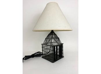 Wire Base Table Lamp