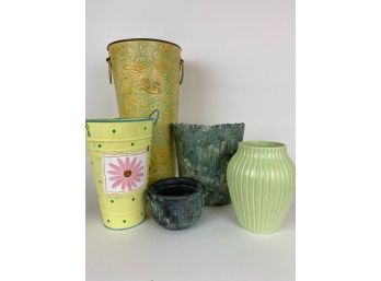 Collection Of Flower Pots