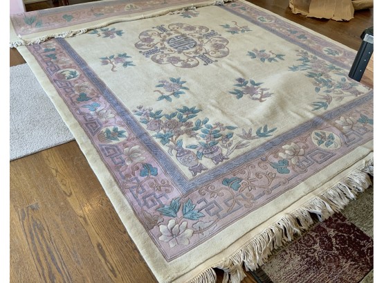 Large Vintage Ethan Allen Rug ~ Very Good Condition ~