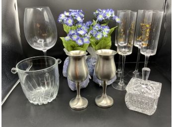 Pewter Wine Glasses Champagne Glasses & More