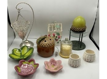Candle Lot #2 ~ Yankee Candle Tart Warmer, Party Lite & More ~